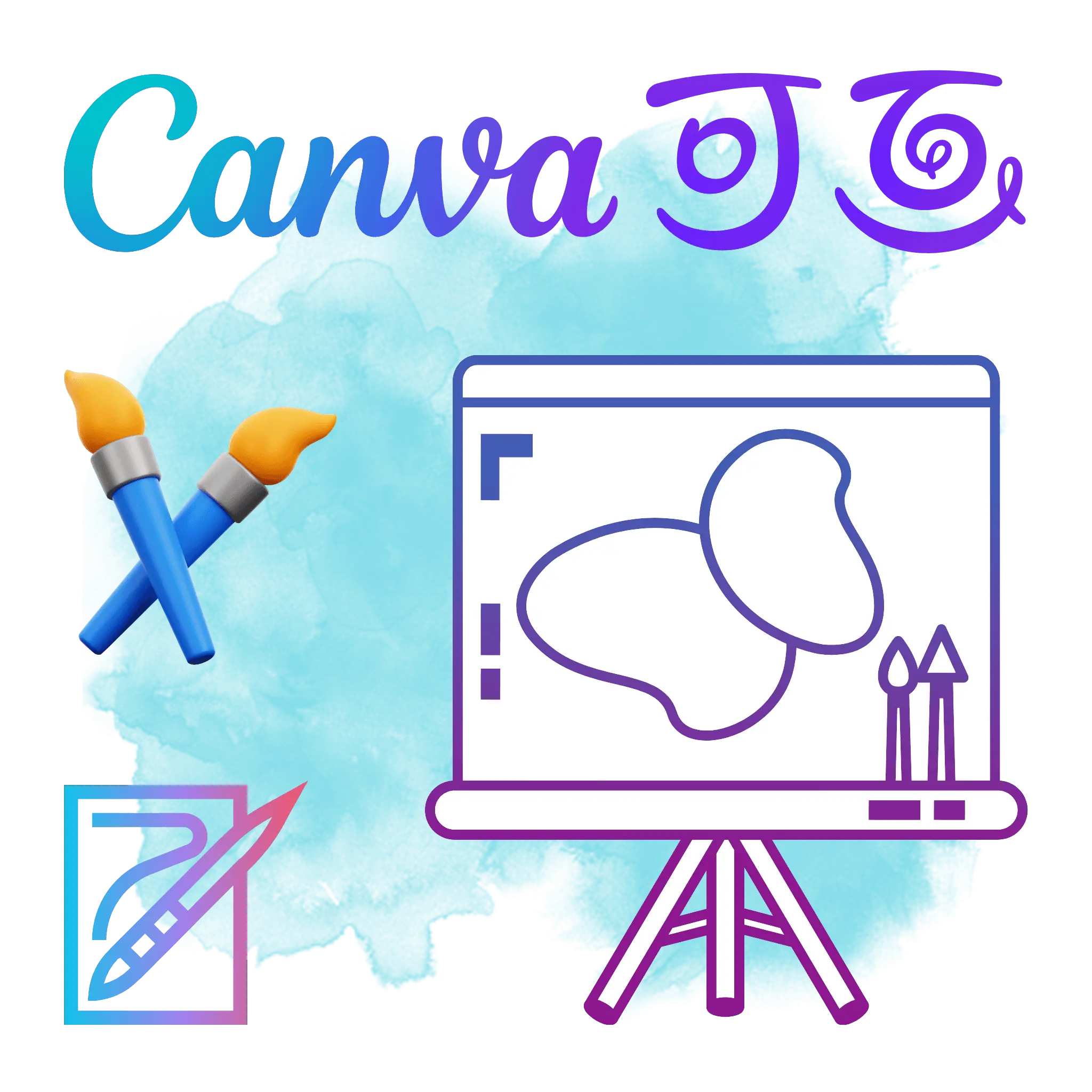 Fully Booked Canva Design