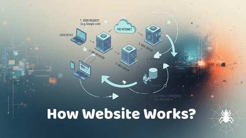 How website works? written by Md Moniruzzaman