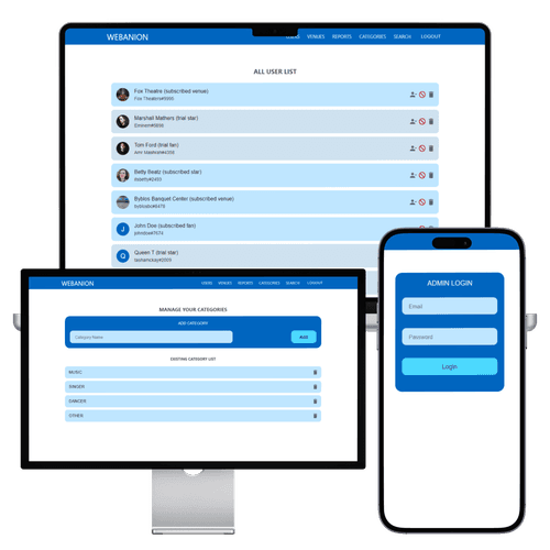 Coverfanz Admin App