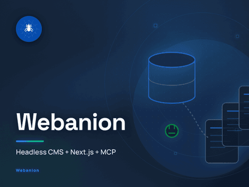 The Webanion platform: a headless CMS, a five language website and an MCP server serving the same content.